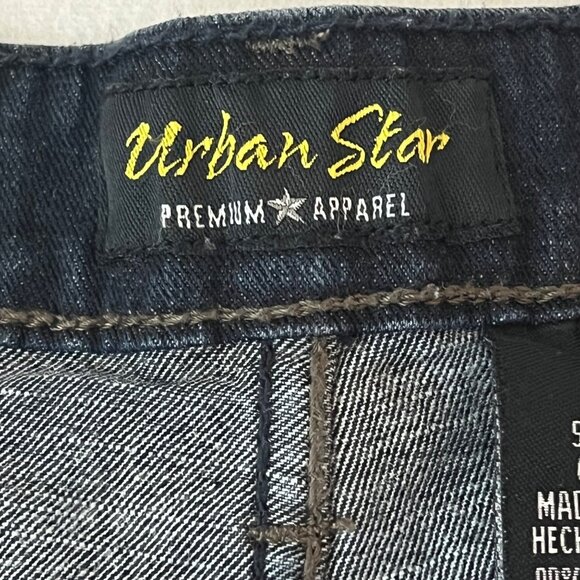 Urban Star Men's Blue Straight Leg Stretch Denim Jeans Size 44x30 Regular - Picture 7 of 12